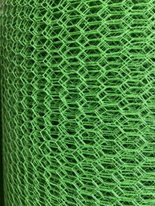 PVC coated hexagonal wire mesh for garden fencing chicken wire mesh for poultry fence