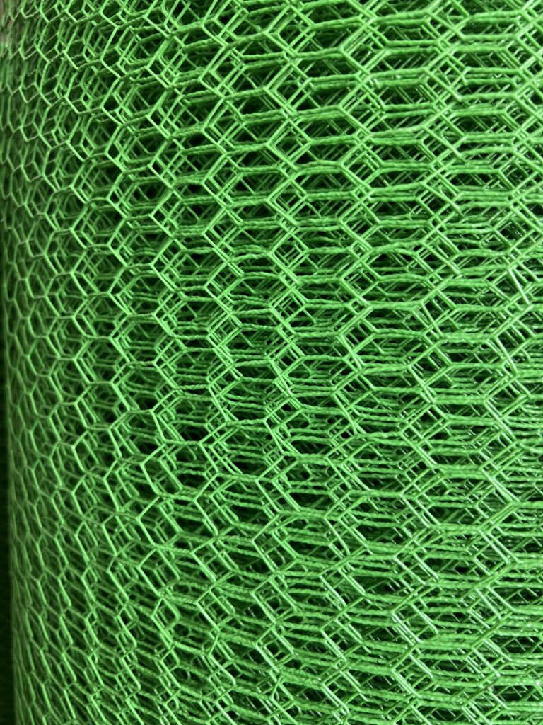 PVC coated hexagonal wire mesh for garden fencing chicken wire mesh for poultry fence