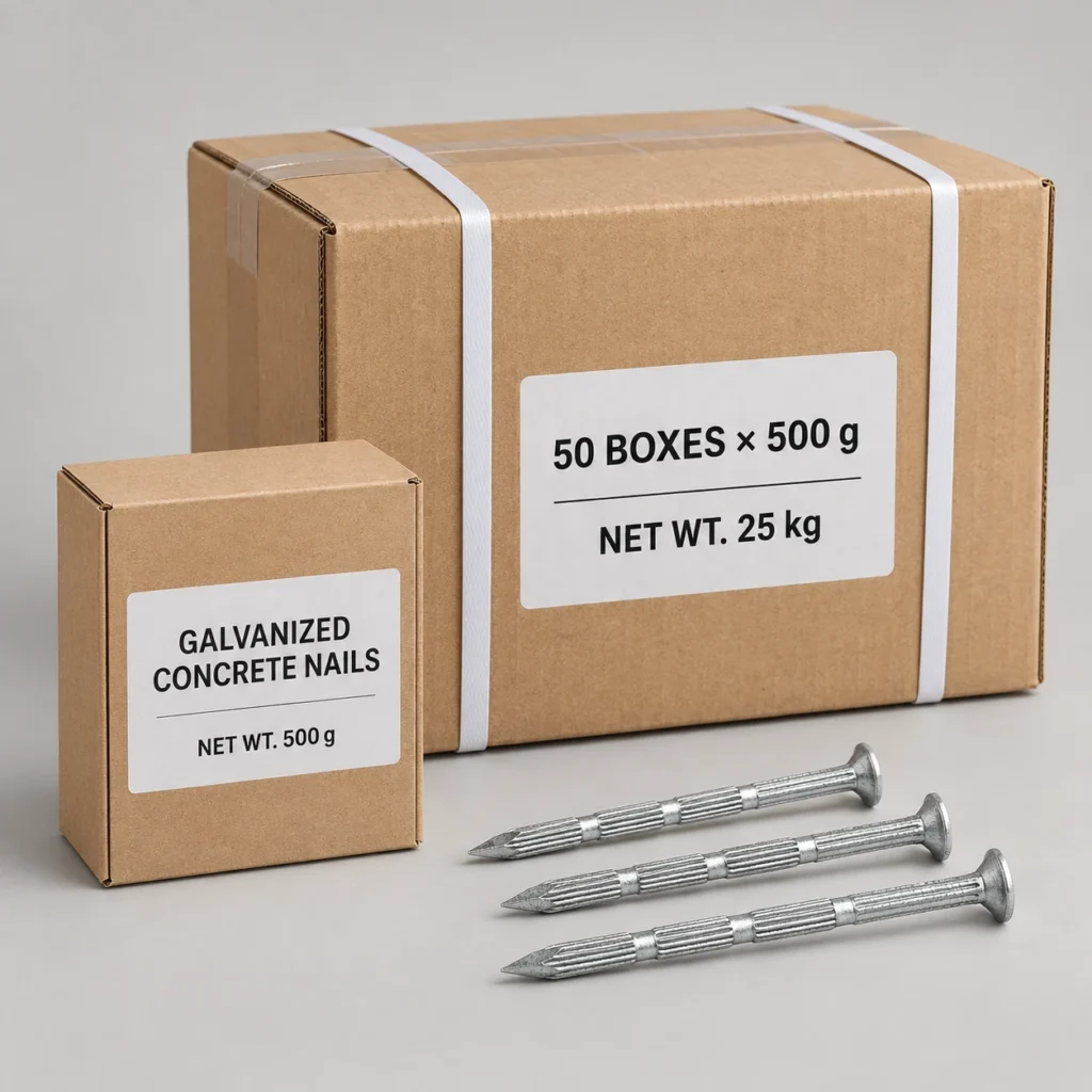 Galvanized Concrete Nails image 4